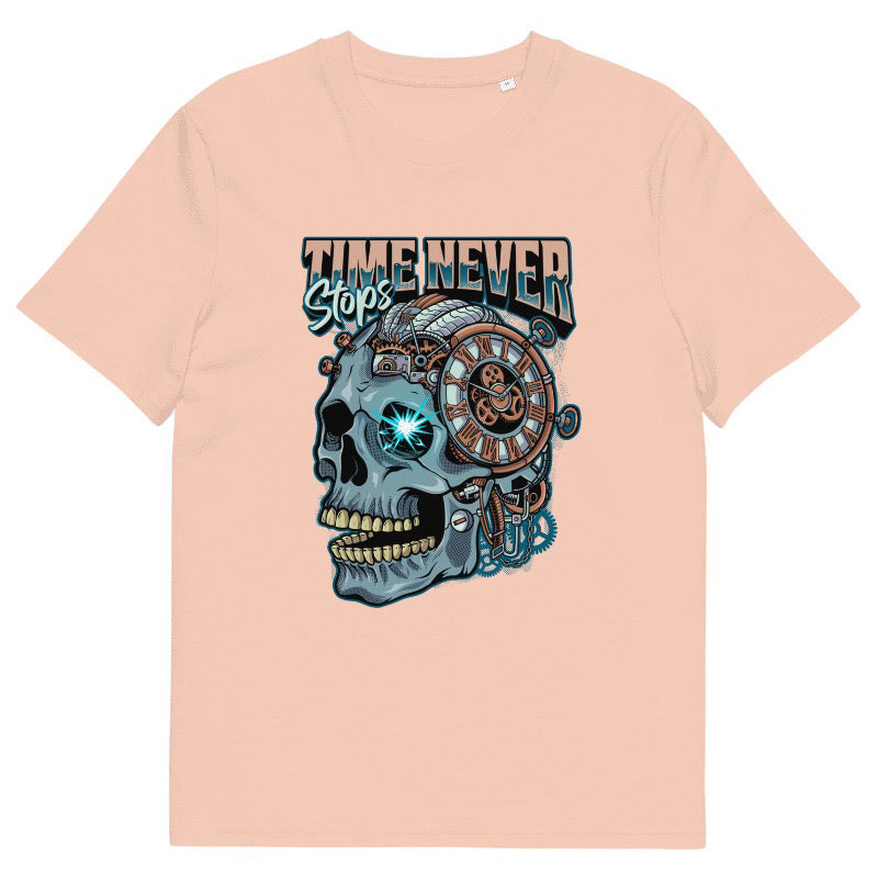 Clockwork – Peach Tee