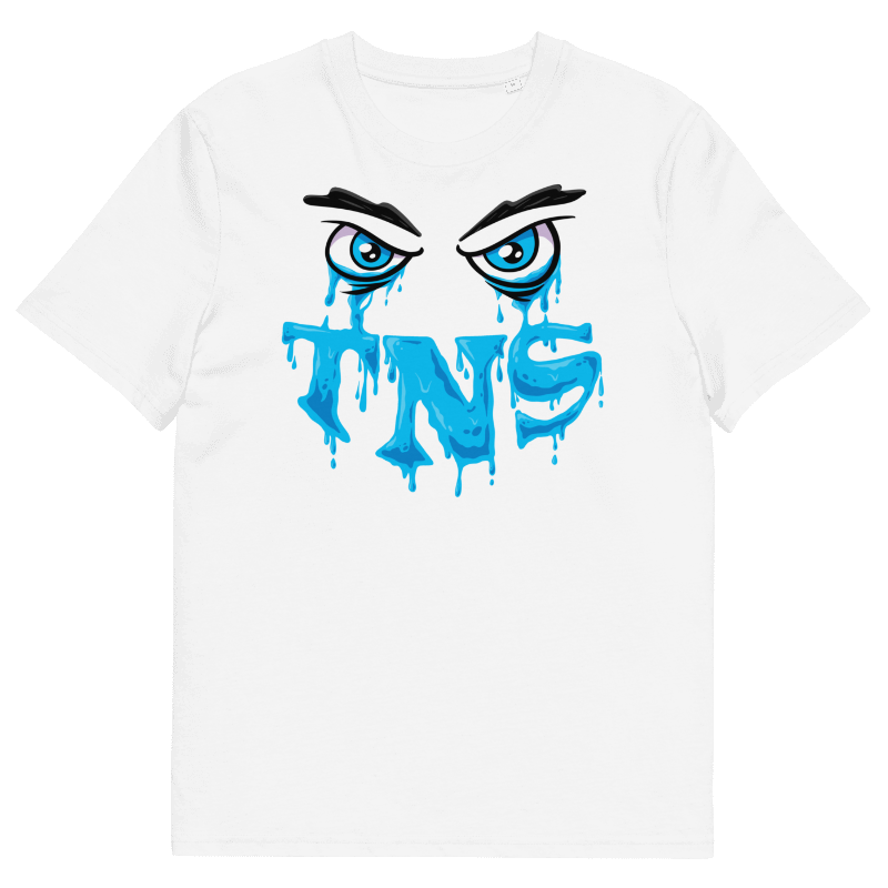 "Scarred Sight Tee – White/Red"