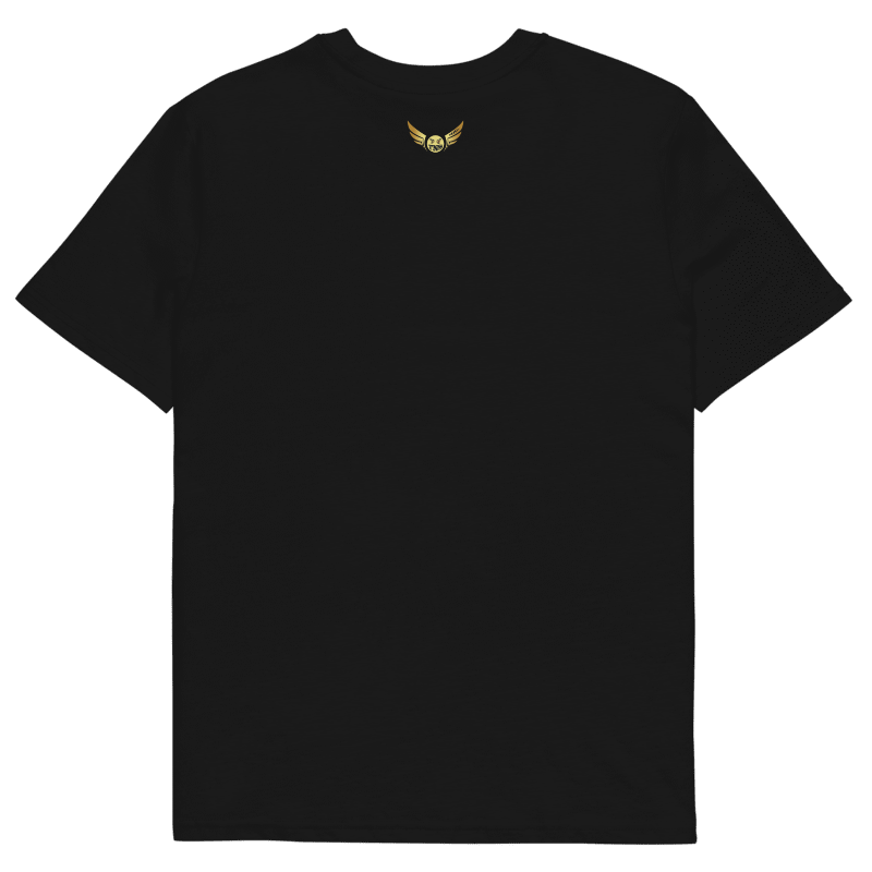 "Scarred Sight Tee – Black/Blue"