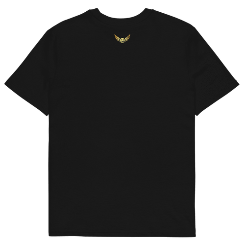 "Scarred Sight Tee – Black/Blue"