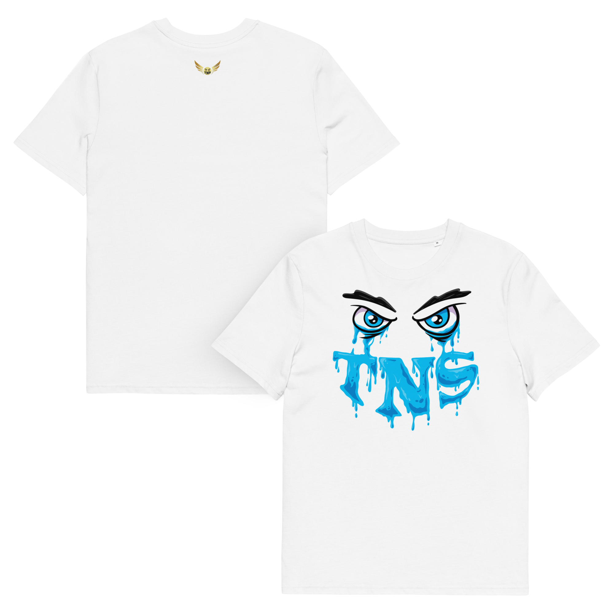 "Scarred Sight Tee – White/Red"