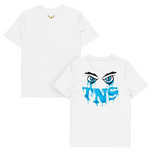 "Scarred Sight Tee – White/Red"