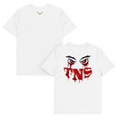 “Scarred Sight Tee – White/Red”
